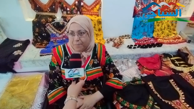 صورة الحرفية المختصة في اللباس التقليدي القبائلي قنفيسي حورية للسياحي: