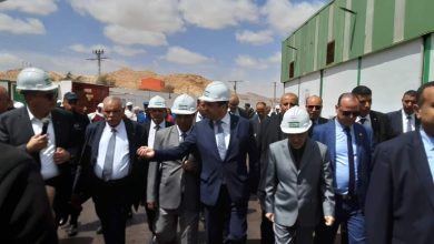 صورة زيارة وزير الطاقة و المناجم إلى ولاية بسكرة