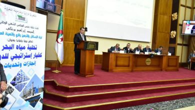 صورة اليوم البرلماني تحلية مياه البحر كخيار استراتيجي للدولة: إنجازات وتحديات