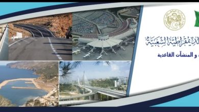 صورة وزارة الأشغال العمومية و المنشٱت القاعدية توضح