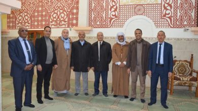 صورة وفد البعثة الاستعلامية للجنة الثقافة والاتصال والسياحة يتفقد المعالم السياحية والثقافية بولاية تيميمون