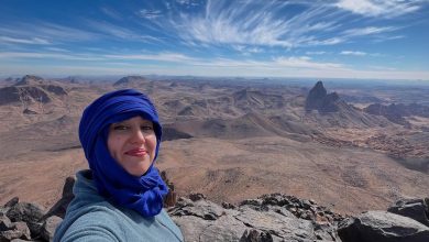 صورة المرشدة السياحية أمال حواس للسياحي: